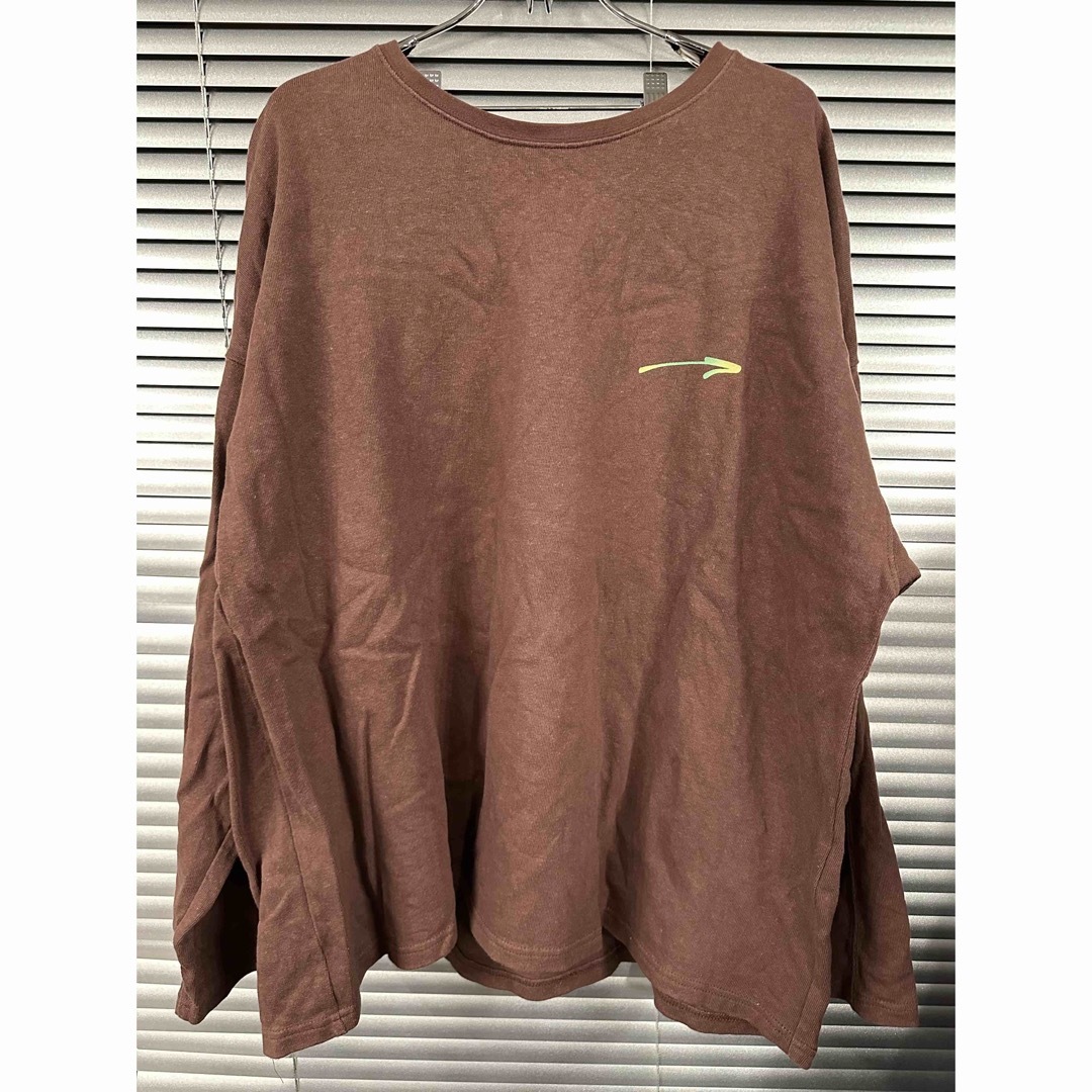 NATAL DESIGN(ネイタルデザイン)のHEMP LONG SLEEVE TEE WIDE AIOT! ver. メンズのトップス(Tシャツ/カットソー(七分/長袖))の商品写真