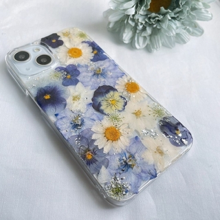 miyu様 #061 全機種対応　お花いっぱいのスマホケース(iPhoneケース)