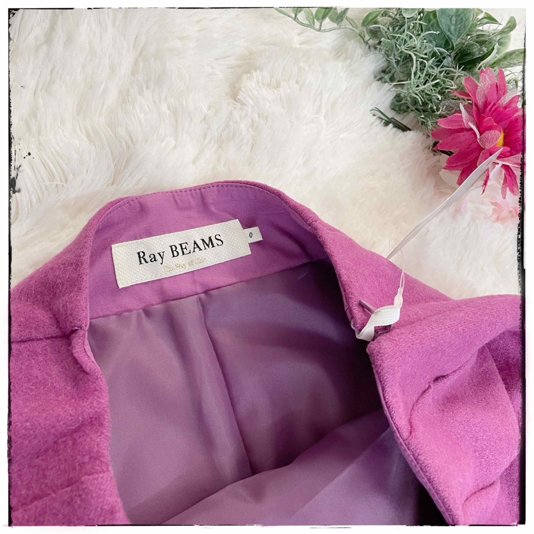 Ray BEAMS(レイビームス)の✨タグ付き未使用✨Ray BEAMS ✨アシメタック ロング フレアースカート レディースのスカート(ロングスカート)の商品写真