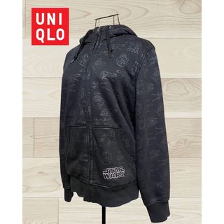 ユニクロ(UNIQLO)のタグ付き UNIQLO × STARWARS Disney コラボ ボアパーカー(パーカー)