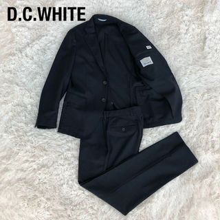 D.C.WHITE　セットアップスーツ　ネイビー紺色　ディーシーホワイト紺ブレ