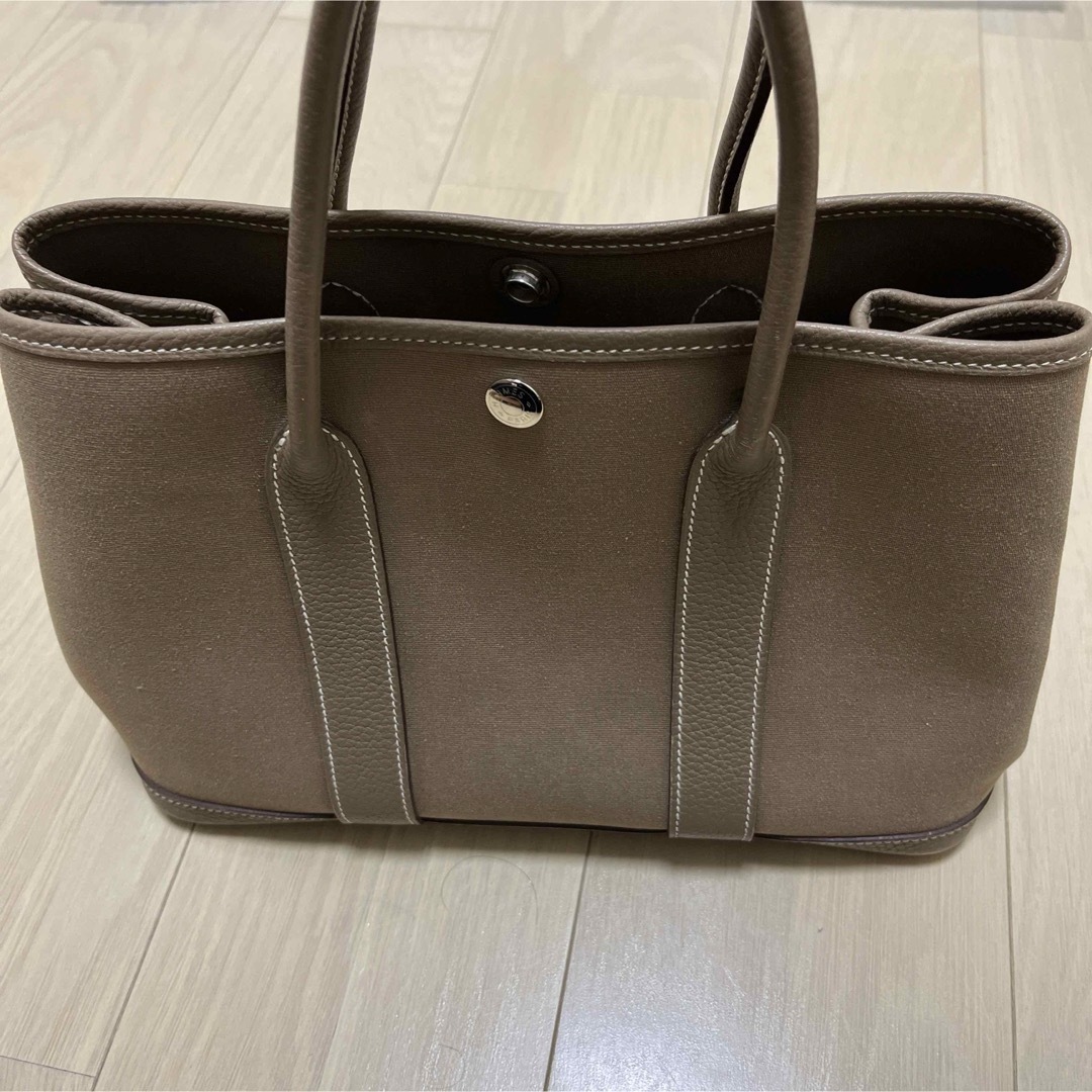 Hermes - エルメス ガーデンパーティ トワイルアッシュ エトゥープの