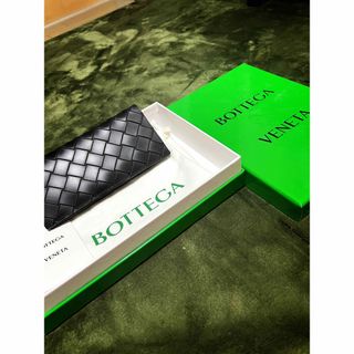 ボッテガヴェネタ(Bottega Veneta)の【美品】ボッテガヴェネタ　長財布【即購入可】(長財布)