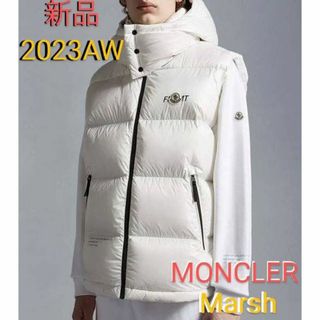 モンクレール(MONCLER)の【新品】モンクレールMarshダウンベスト【2】M〜L(ダウンベスト)