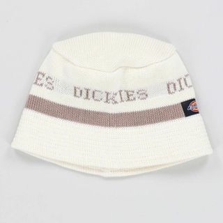 ディッキーズ(Dickies)の新品　ディッキーズ　Dickies ニット　バケットハット　ホワイト(ニット帽/ビーニー)