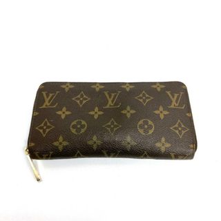 ルイヴィトン(LOUIS VUITTON)の★LOUISVUITTON ルイヴィトン 長財布 ジッピーウォレット モノグラム M60017 カード8枚 旧型 ブラウン(財布)