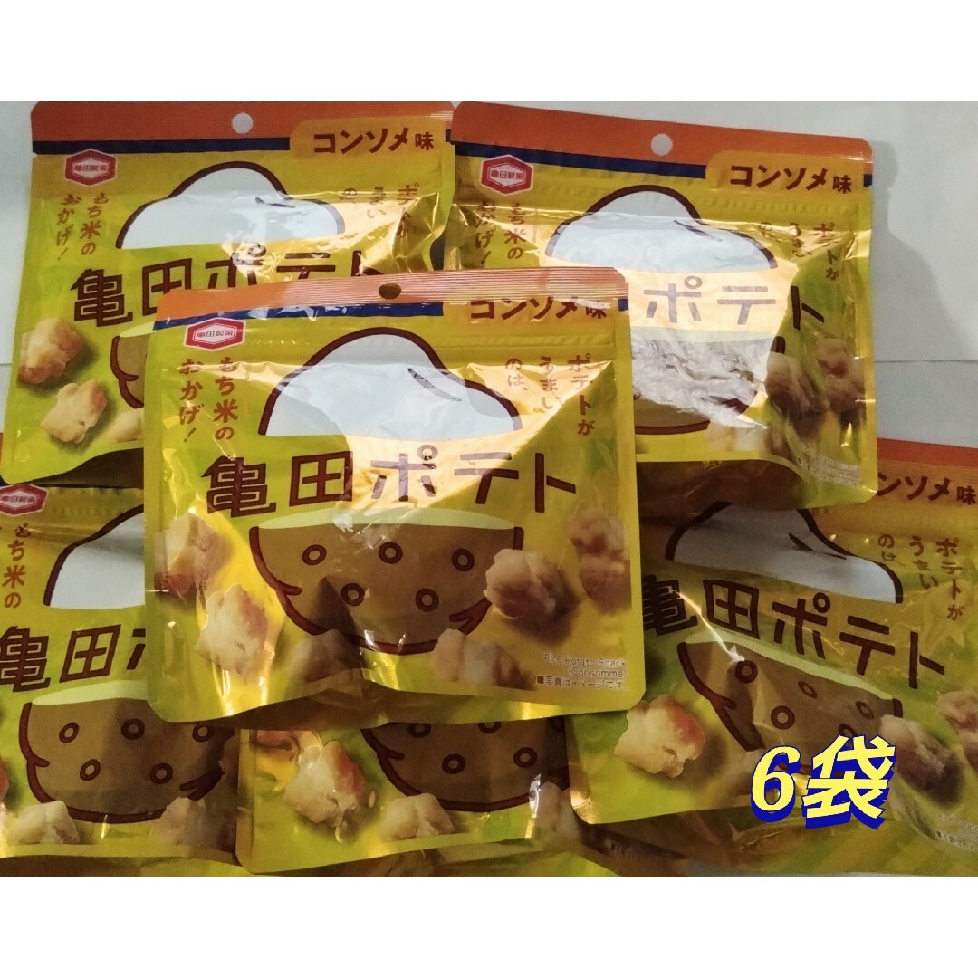 亀田製菓(カメダセイカ)の亀田ポテトコンソメ味 食品/飲料/酒の食品(菓子/デザート)の商品写真