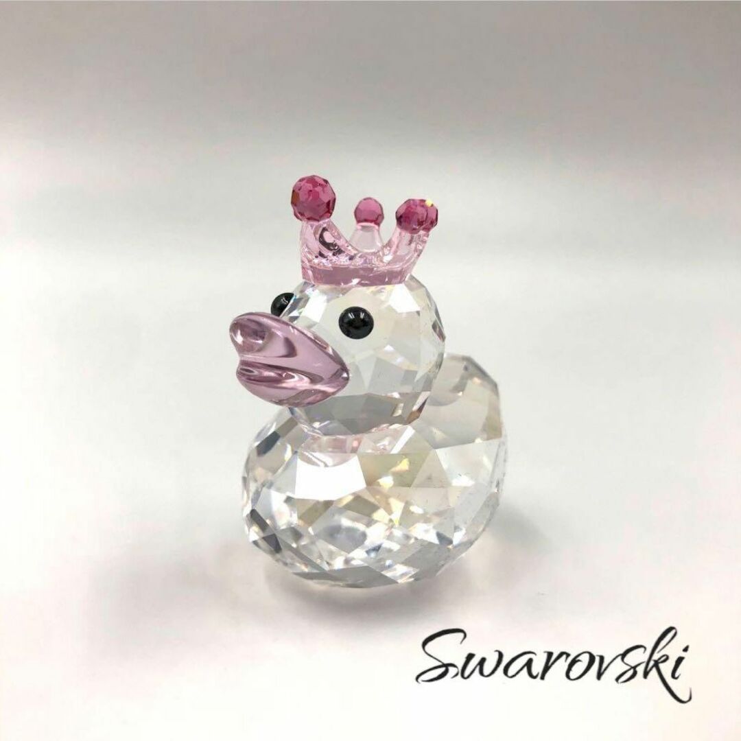 人気の Swarovski スワロフスキー ハッピーダック 置物 アヒル | www