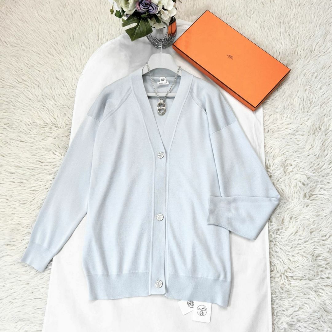 Hermes - ☆HERMES☆2023☆新品タグ付☆カシミヤシルク☆ロング