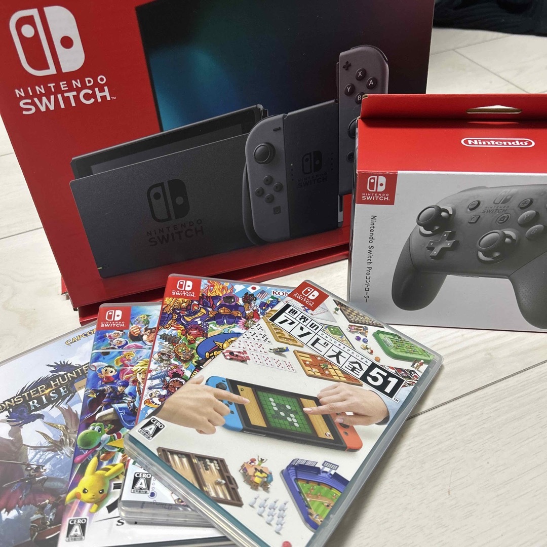 家庭用ゲーム機本体Switchセット