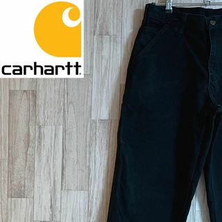 カーハート(carhartt)のカーハートペインターパンツ　ダック地　ワンポイントロゴ　ヴィンテージ　シンプル(ペインターパンツ)