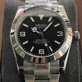 新品□SEIKO MOD 36mm EX1カスタム機械式腕時計 NH35搭載の通販 by