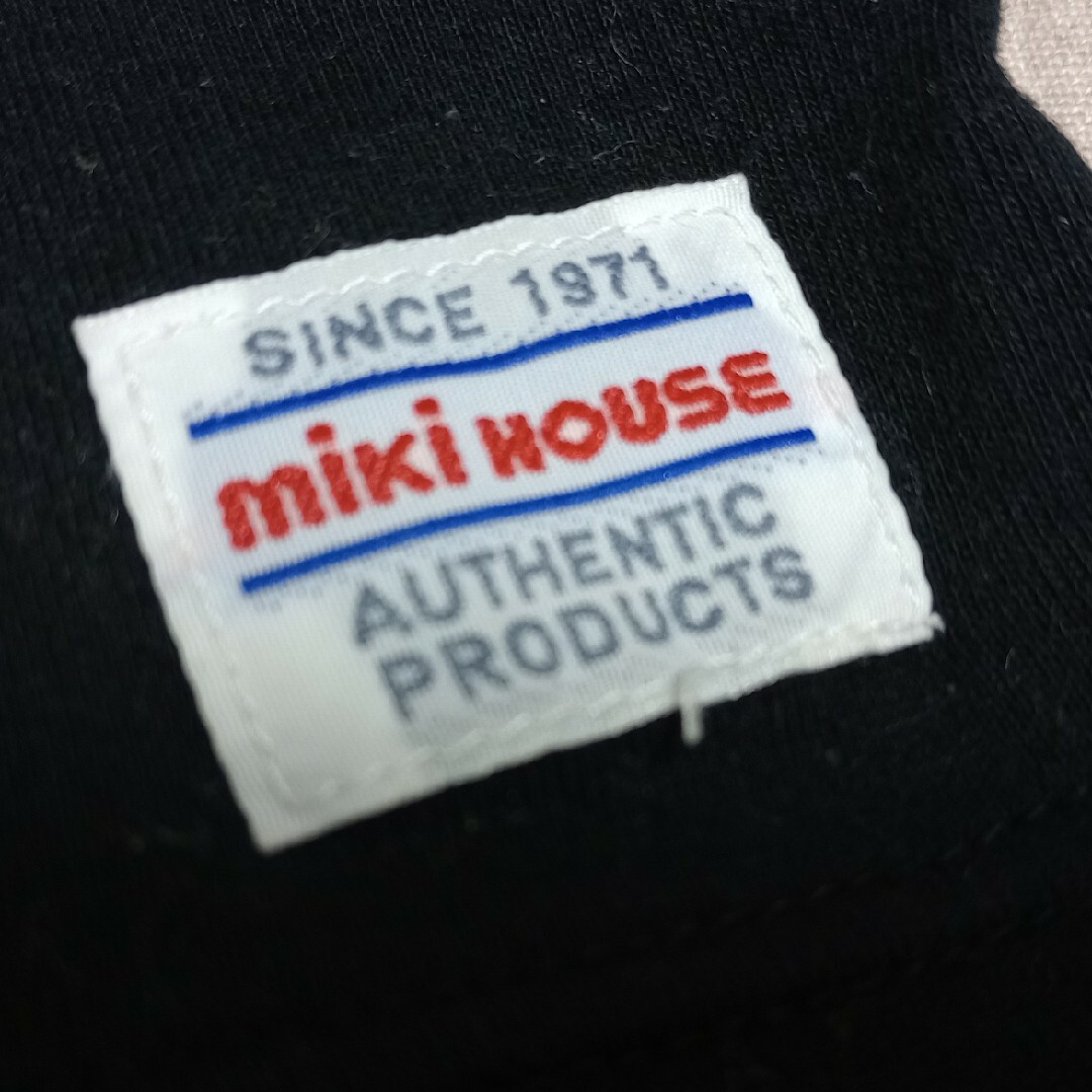 mikihouse(ミキハウス)のmikihouse ハイネック　黒　90 キッズ/ベビー/マタニティのキッズ服男の子用(90cm~)(ブラウス)の商品写真