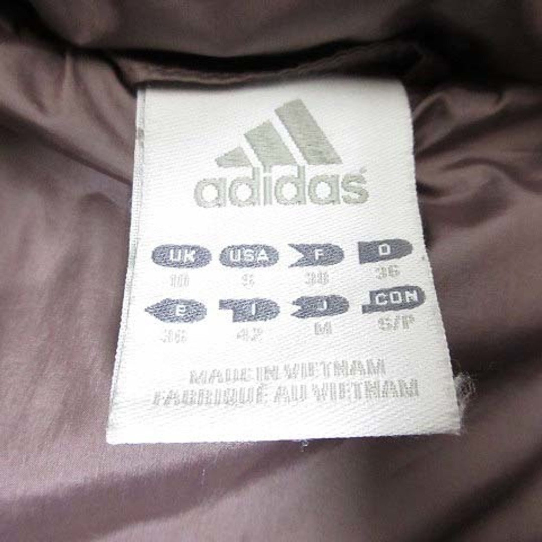 adidas(アディダス)のアディダス adidas ダウン コート M 薄紫 パープル フード取外し可 レディースのジャケット/アウター(ダウンコート)の商品写真