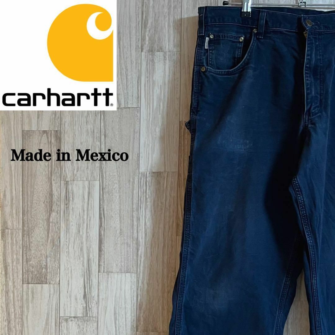 carhartt - カーハートペインターパンツ ダック地 ネイビー メキシコ製