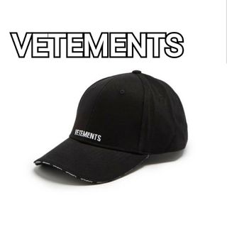 ヴェトモン(VETEMENTS)のVETEMENTS★Logo Baseball Capヴェトモンキャップ登坂岩田(キャップ)