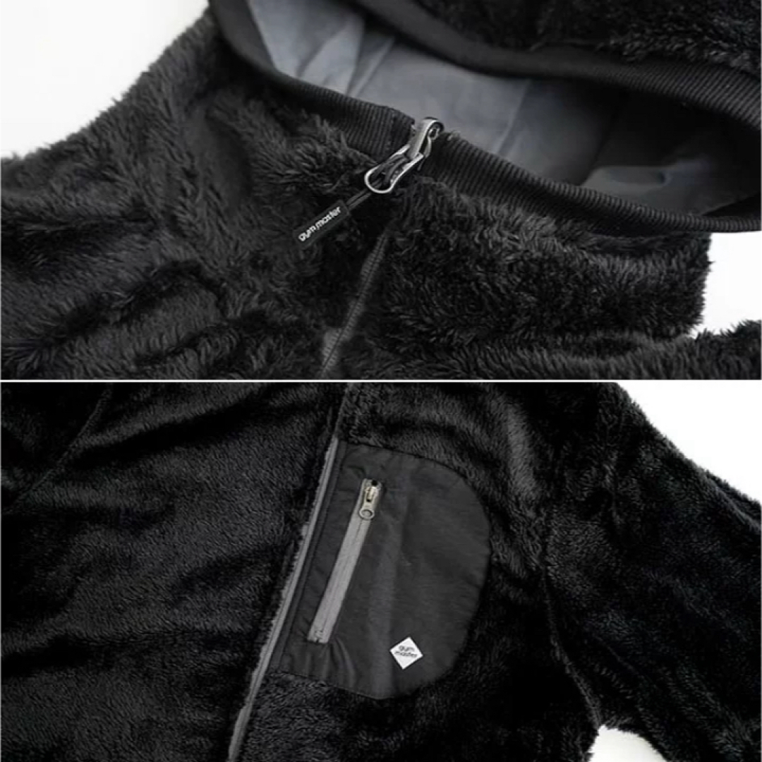 GYM MASTER(ジムマスター)のgym masterリバーシブルボアｘタスロンフードJ メンズのジャケット/アウター(ブルゾン)の商品写真
