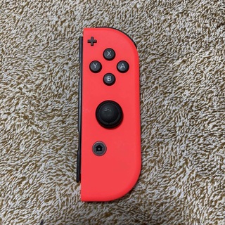 ニンテンドースイッチ(Nintendo Switch)の【ジャンク】Switch ジョイコン　ネオンレッド(その他)