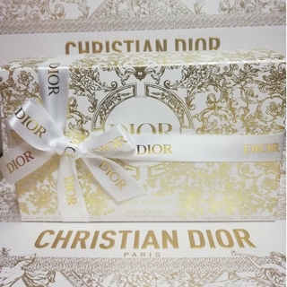クリスチャンディオール(Christian Dior)の【新品未開封】DIOR限定品X'masコフレ限定リボン紙袋:サンプル6点(コフレ/メイクアップセット)