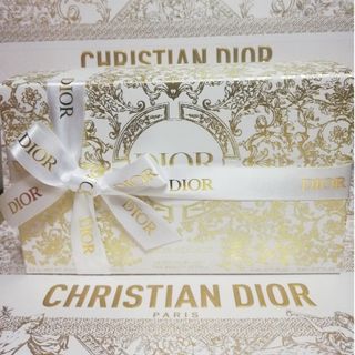 クリスチャンディオール(Christian Dior)の【新品未開封】DIOR限定品X'masコフレ限定リボン紙袋:サンプル6点(コフレ/メイクアップセット)