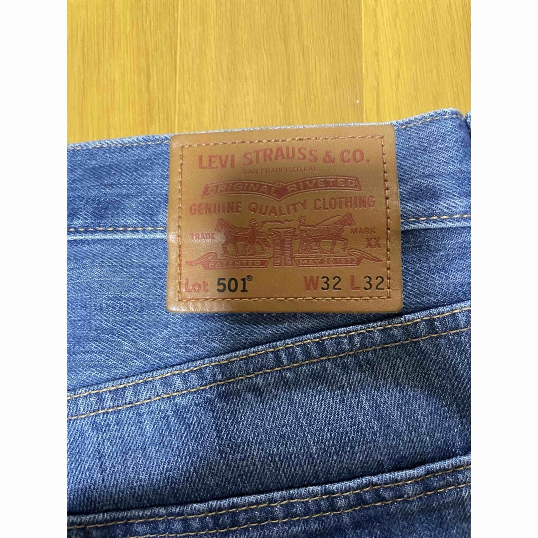 Levi's(リーバイス)の【ほぼ新品】【made in USA】リーバイス501 W32Ｌ32 メンズのパンツ(デニム/ジーンズ)の商品写真