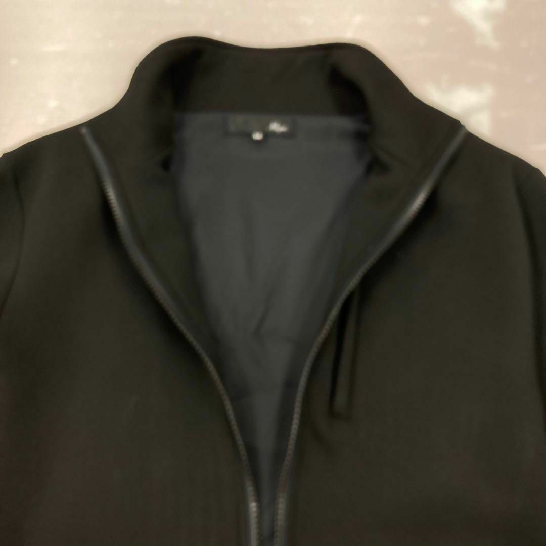 Magine(マージン)のMagine CARDBOARD KNIT STAND COLLAR ジャケット メンズのジャケット/アウター(ライダースジャケット)の商品写真