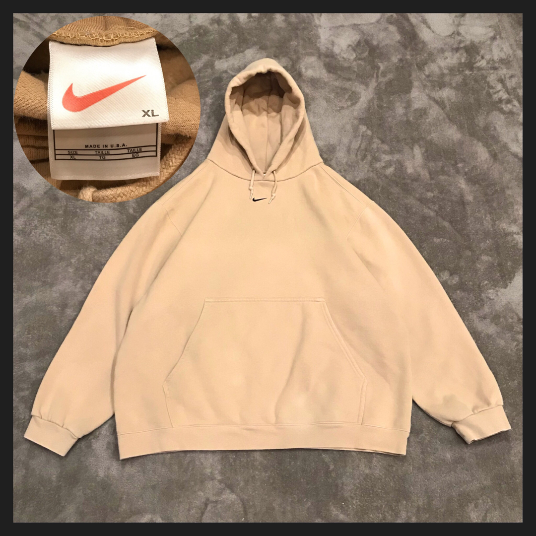 保証書付 センター刺繍ロゴ 90s 90s USA パーカー NIKE トラヴィス