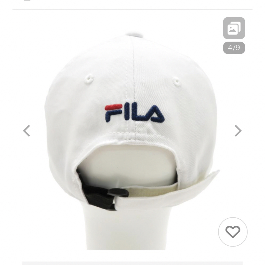 FILA(フィラ)のFILA ゴルフキャップ メンズの帽子(キャップ)の商品写真