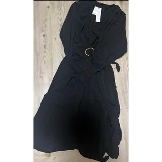 ザラ(ZARA)の希少ZARAラップロングワンピース(ロングワンピース/マキシワンピース)