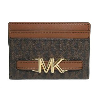 マイケルコース(Michael Kors)のマイケルコース カードケース 35S3G6RD3B  BROWN(名刺入れ/定期入れ)