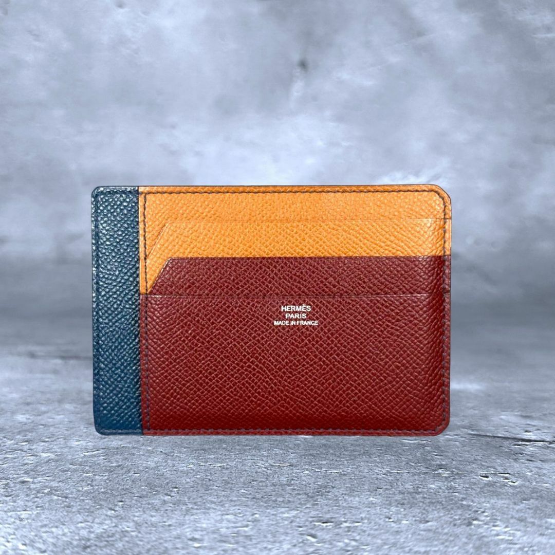 Hermes(エルメス)の【超美品】HERMES シティ 8cc ジャングル カードケース マルチカラー メンズのファッション小物(名刺入れ/定期入れ)の商品写真