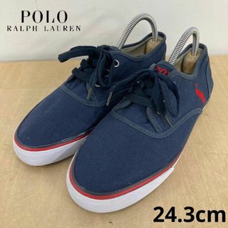 ポロラルフローレン(POLO RALPH LAUREN)のPOLO Ralph Lauren ローカットスニーカー 24.3cm(スニーカー)