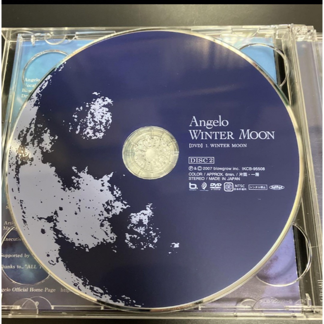 Angelo WINTER MOON(A) DVD付CD エンタメ/ホビーのCD(ポップス/ロック(邦楽))の商品写真