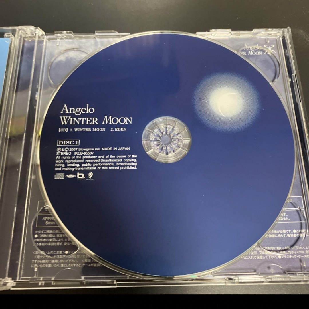 Angelo WINTER MOON(A) DVD付CD エンタメ/ホビーのCD(ポップス/ロック(邦楽))の商品写真