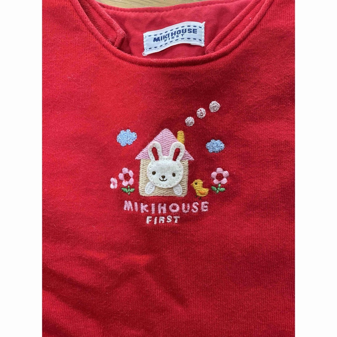 mikihouse(ミキハウス)のミキハウス　ワンピース70〜80㎝ キッズ/ベビー/マタニティのベビー服(~85cm)(ワンピース)の商品写真