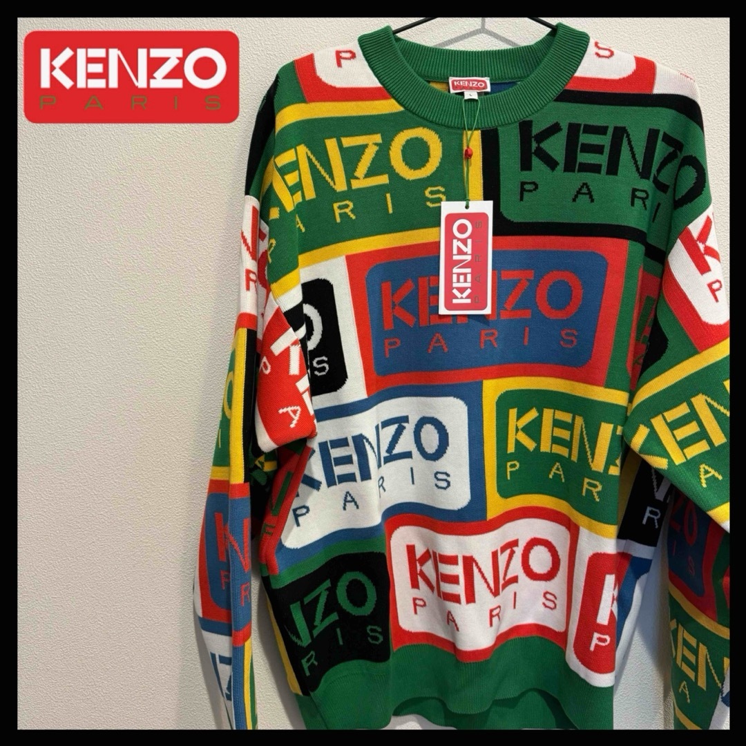 直売超高品質 【希少・入手困難】 kenzo ケンゾー ニット セーター