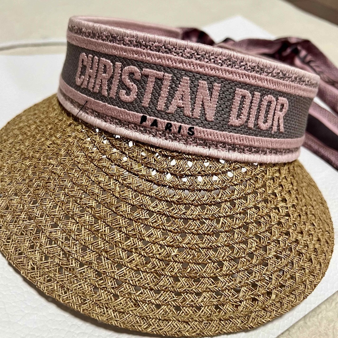 Dior ディオール ストローハット 帽子 ハット