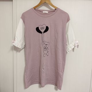 リズリサ(LIZ LISA)のLIZLISA ♡ Tシャツワンピース　量産型(ミニワンピース)