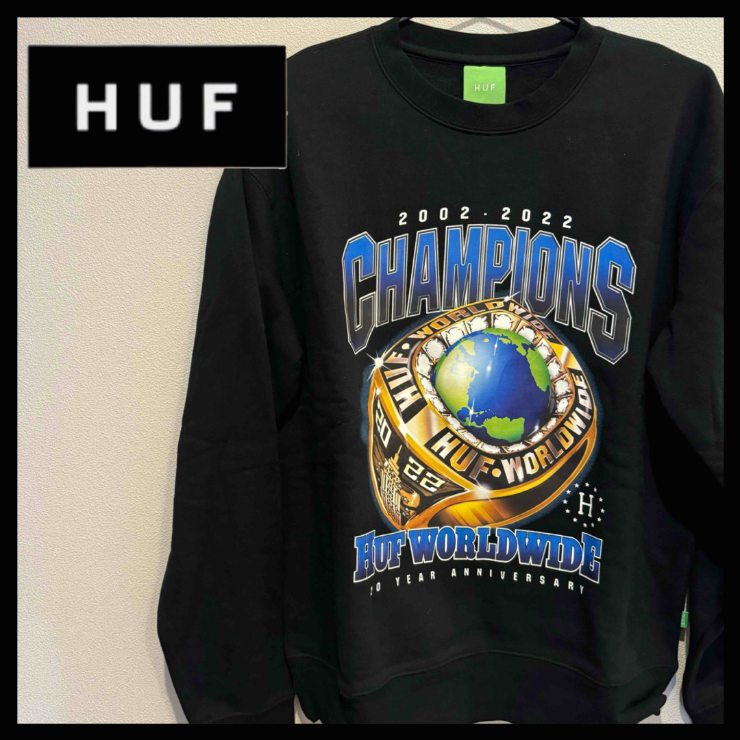 【レア】　HUF CHAMPIONS リング　スウェット　トレーナー　20周年