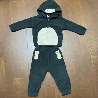 ベビーギャップ(babyGAP)のベビーギャップ  ペンギンパーカ  セットアップ90cm(ジャケット/上着)