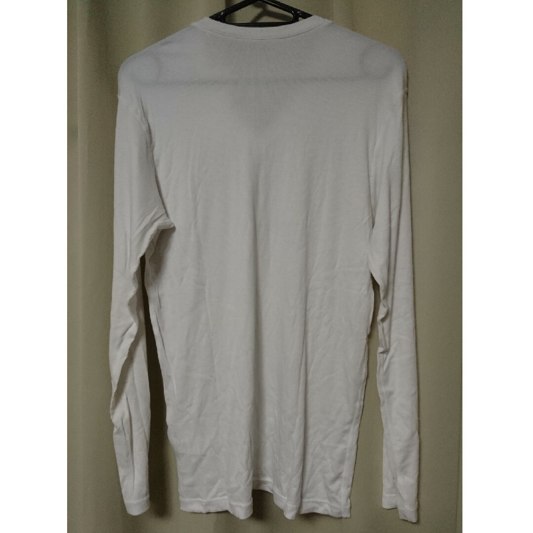 UNIQLO(ユニクロ)のユニクロ UNIQLO ヒートテック リブVネックT(長袖) メンズのトップス(Tシャツ/カットソー(七分/長袖))の商品写真