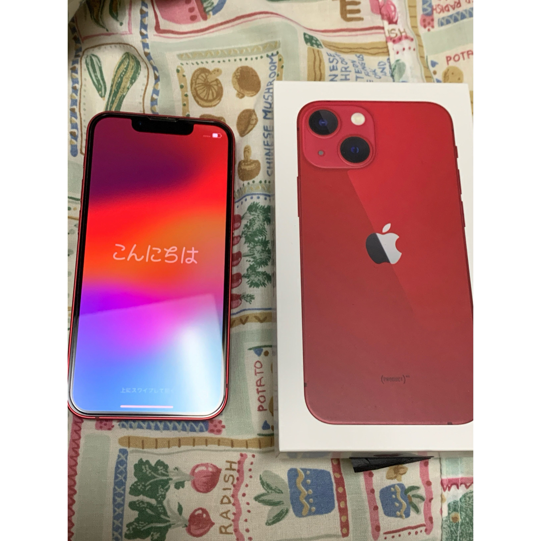 iPhone - iPhone13 mini 128GB レッド SIMフリーの通販 by catfly shop