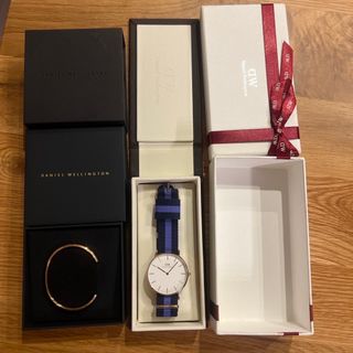 ダニエルウェリントン(Daniel Wellington)のジャンク　ダニエルウェリントン　時計　ストライプ　バングル(腕時計)