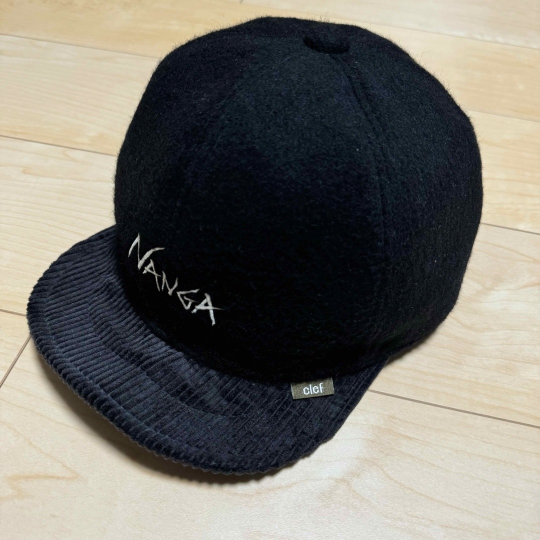 NANGA CLEF CORAL FLEECE WIRED B.CAP オリーブ-