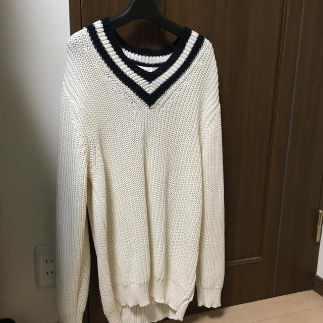 JUNRED(ジュンレッド)のJUNRED Vネックセーター ニット チルデン メンズのトップス(ニット/セーター)の商品写真