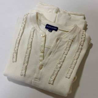 ラルフローレン(Ralph Lauren)のラルフローレン Ralph Lauren 150cm 長袖リブ トップス 綿(ニット)