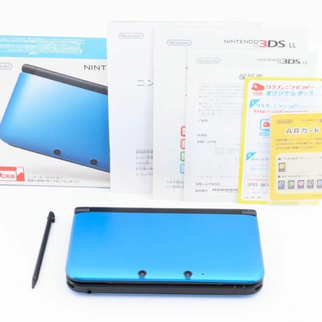 ニンテンドー3DS - ✨箱付極美品✨Nintendo 3DS LL ブルーブラックの