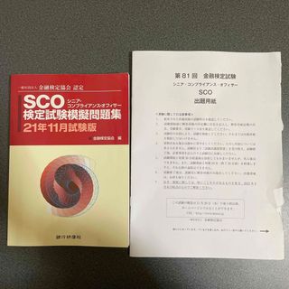 ＳＣＯ検定試験模擬問題集 21年11月試験版(ビジネス/経済)