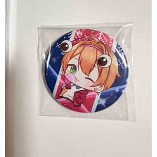 ちょこらび かにちゃん 缶バッジ(アイドルグッズ)