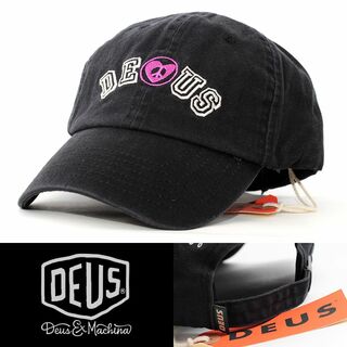 デウスエクスマキナ(Deus ex Machina)のローキャップ 帽子 デウス エクス マキナ ブラック DMP237872-BLK(キャップ)